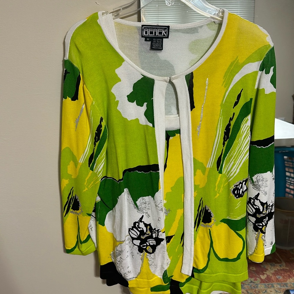 Berek jacket and shell top